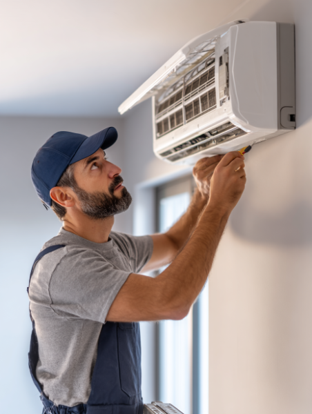 Installation climatiseur